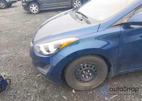 2016 Hyundai Elantra Se from USA, damaged, VIN 5NPDH4AEXGH798192